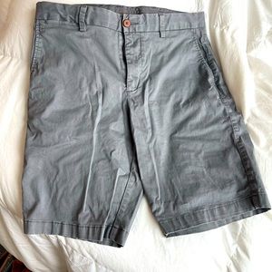 Mens L Tommy Bahamas Boracay 8-inch chino shorts (Grey)